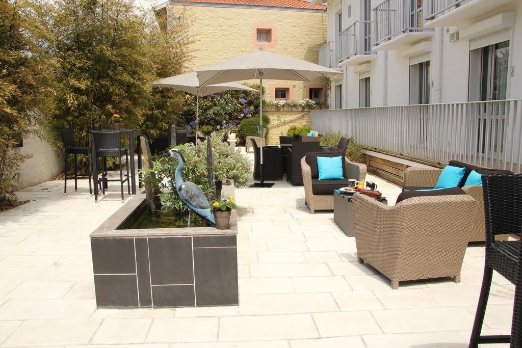Hotel De La Plage Saint-Palais-sur-Mer Luaran gambar