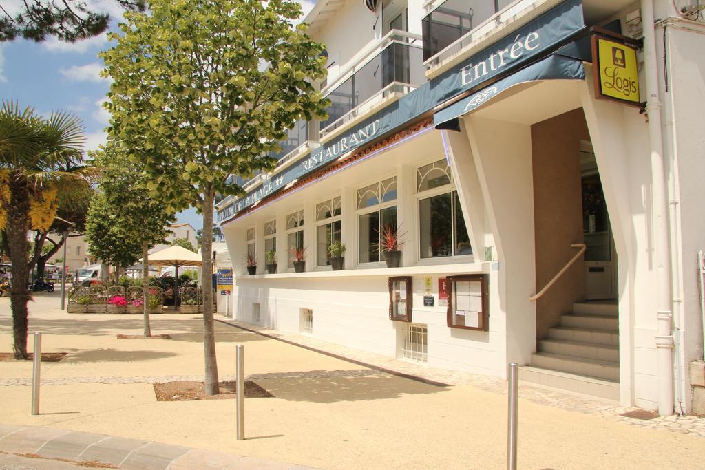 Hotel De La Plage Saint-Palais-sur-Mer Luaran gambar